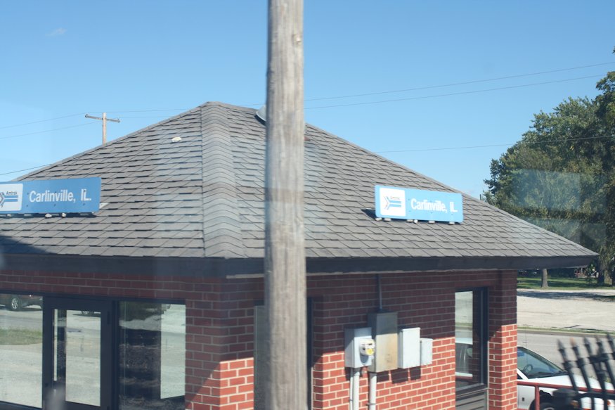 Carlinville. IL Amtrak Station