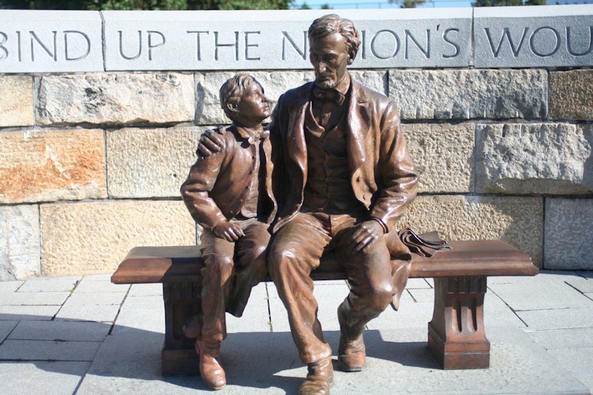 President Lincoln and Son Tad