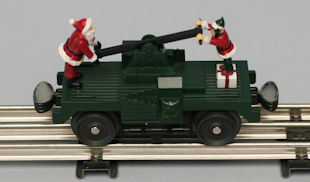 Santa Elf Handcar
