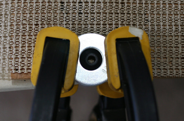 Bevel Washer Clamped