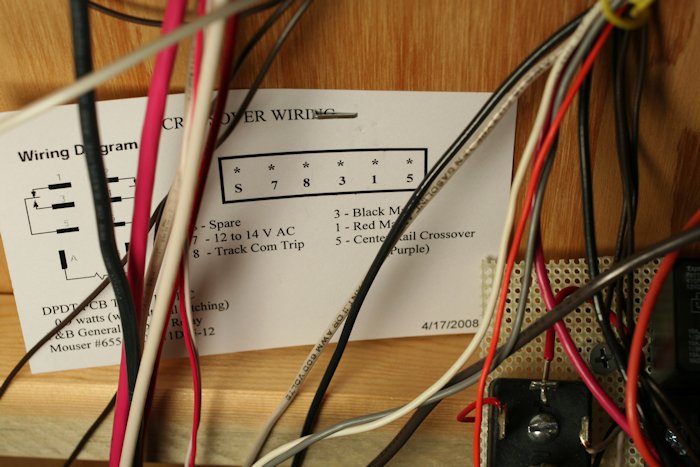 Wiring Label Attached